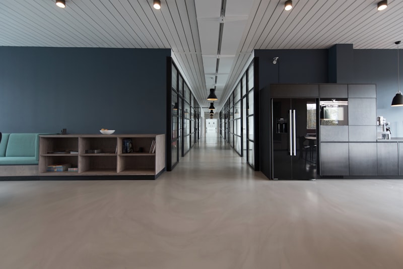Modern office environment